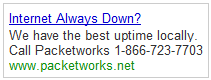 Google Adwords Ad